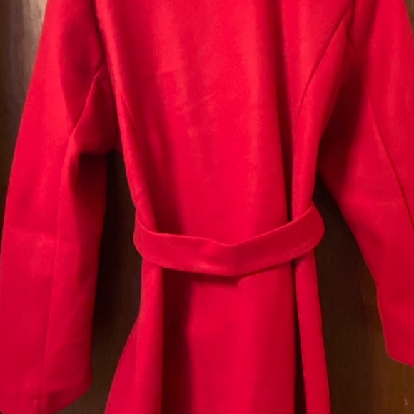 Red Trench Coat - Picture 13 of 13